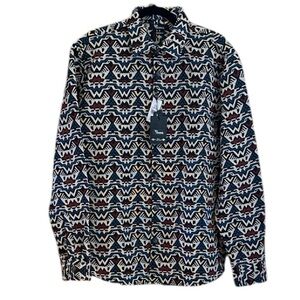 TR PREMIUM men’s Patterned Long Sleeve Shirt